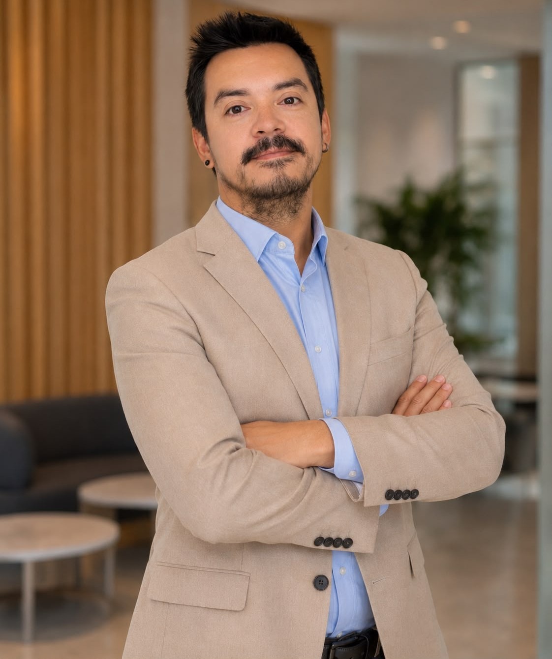 Diego González Lorca, ingeniero en prevención de riesgos y masoterapeuta profesional de Domus Salud